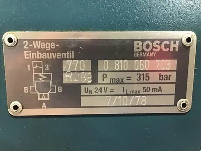 USED BOSCH 0 810 060 703