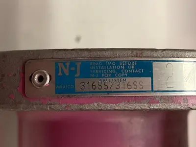 USED JAMESBURY 316SS 2-5150-31-3600