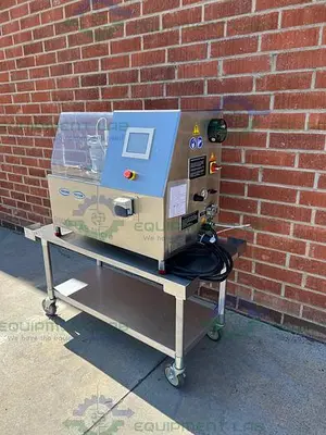 USED FREUND VECTOR MICRO GRANULATOR / MIXER SYSTEM GMXB-LAB W/ 2 L BOWL CAPACITY