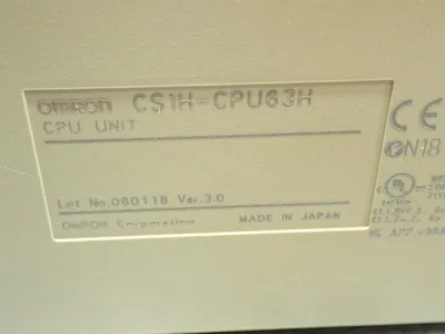 USED OMRON CS1HCPU63H