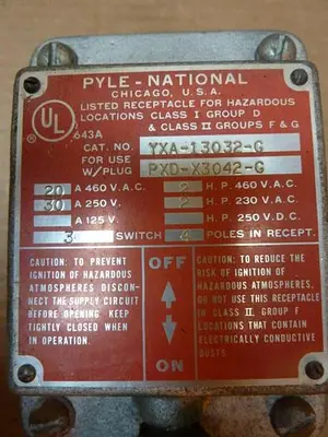 USED PYLE NATIONAL YXA-13032-G