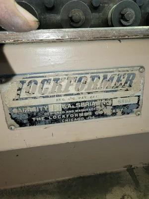 Used _UNKNOWN_ _UNKNOWN_ Roll Formers Maryland US | 1987 Machinery #1409799