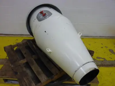 USED METAL FABRICATOR HOPPER614