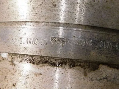Westfalia CA 450-04-00 tricanter centrifuge casing only, 2205 SS.