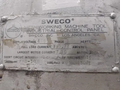 USED SWECO FMD-14LR