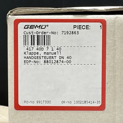 NEW Gemu 88012874-00