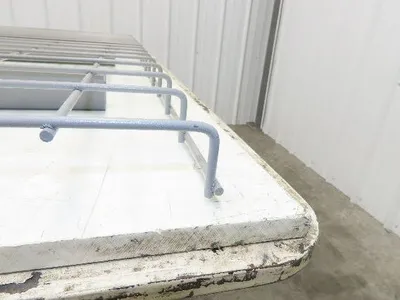 New Pallet Rack Wire Deck 36x58" Waterfall 4 Step Channel Racking 2500lb Mesh