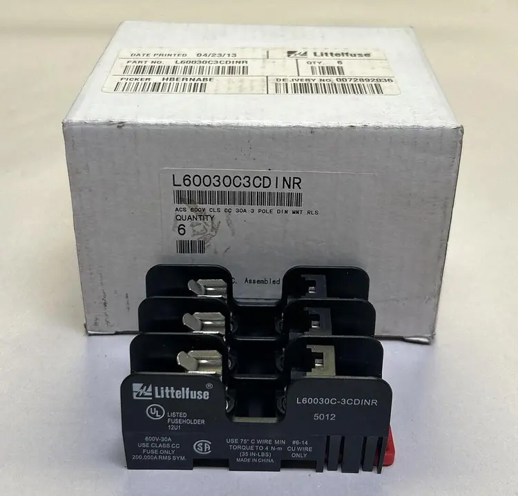 New | in-Stock LITTELFUSE L60030C-3CDINR Miscellaneous Equipment (Electrical & Power) | Surplus Asset Holdings #1197806