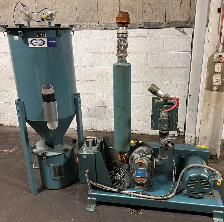 UNA-DYN / PIOVAN 10HP MATERIAL VACUUM SYSTEM