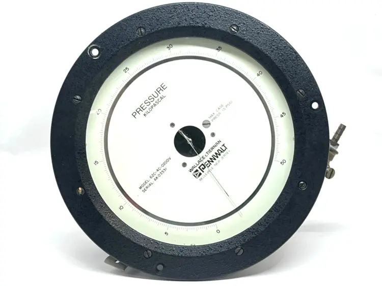 Used WALLACE & TIERNAN PRESSURE KILOPASCAL GAUGE 0-50 Misc Industrial Equipment | Maverick Industrial Sales #1117631