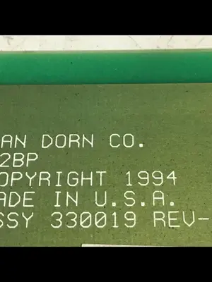USED VAN DORN PC330-019 330-019