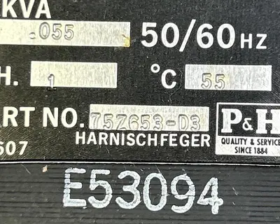 New | in-Stock P&H 75Z653-D3 Miscellaneous Equipment (Electrical & Power) Ohio US | Surplus Asset Holdings #1238559