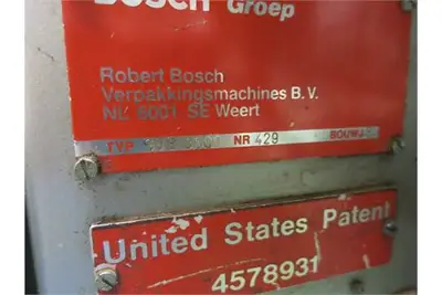 Bosch SVB-3600 FF&S fin seal bagger w/ servo auger powder filler
