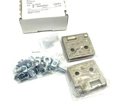 New | in-Stock Bosch Rexroth Robust Aluminum Hinge Set AL 45/45 2-PACK Flooring, Windows, and Doors Michigan US | Maverick Industrial Sales #1454284
