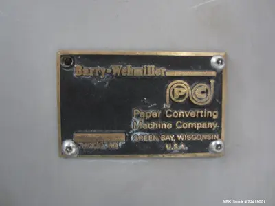Used PAPER CONVERTING MACHINE CF01-00013 Other Complete Packaging Lines Illinois US | Aaron Equipment #87131