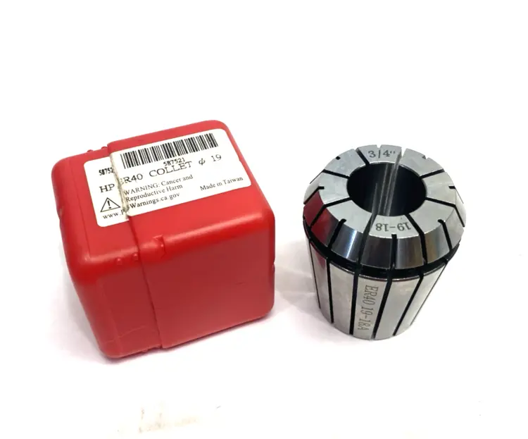 New | in-Stock Accupro ER Collet: ER40, 19.00 mm Collet Size Collets Michigan US | Maverick Industrial Sales #1391768