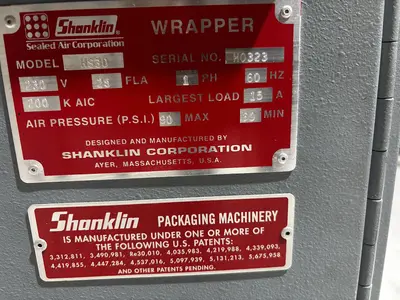 Used SHANKLIN F5 WITH SHANKLIN T-62 TUNNEL Bundlers & Stretch Banders Texas US | South Texas Machinery #1265674
