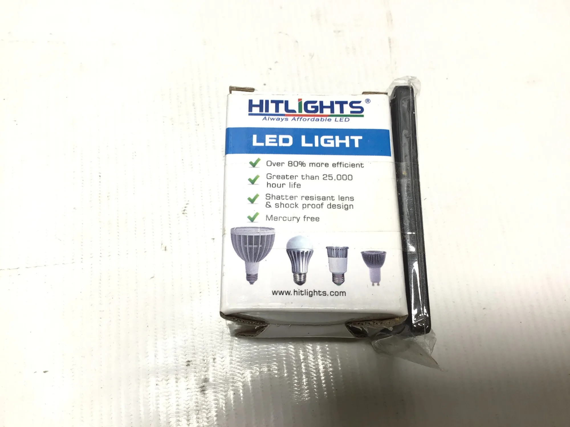 Hitlights LED Color 3Watt Color Changing Bulb with Remote 0610696797612