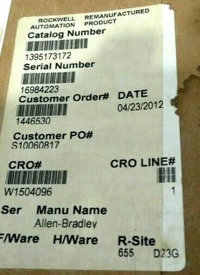 USED ALLEN-BRADLEY POWER BOARD
