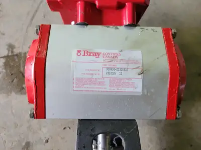 McCannalok 3" High Performance Butterfly Valve w/ Actuator Solenoid Op. Switch