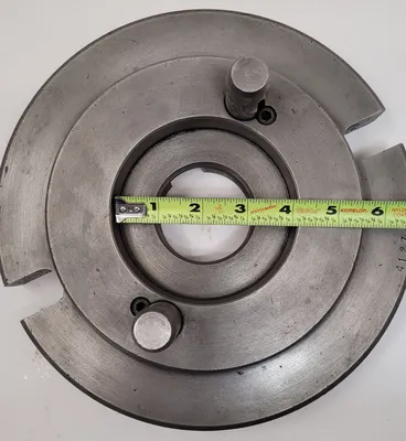 -- UNSPECIFIED -- D1-6 Back Plate - 10" Tooling & Accessories, Tooling | Machinery Central (5)