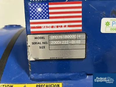 USED Quincy Quincy Air Compressor Model QRDS-3-80S Tank, QRDS-3