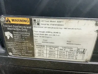 Used HYSTER S50FT Misc Forklifts Ohio US | HGR 24 #1322876