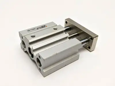 MGQM12-20 | SMC  Compact Guided Cylinder 12mm Bore 20mm Stroke - Used