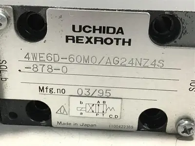 USED REXROTH 4WE6D60M0/AG24NZ4S8780
