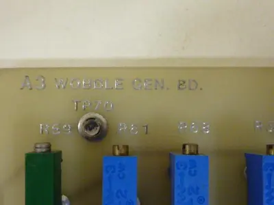 USED SCI 101-3815 REV A