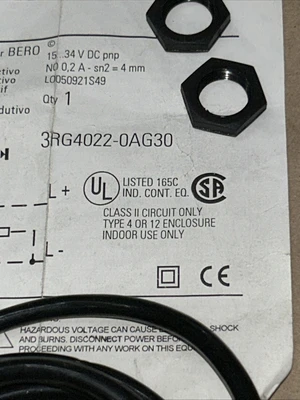 NEW Siemens 3RG4022-0AG30