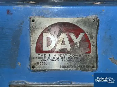 USED DAY 5 Cu Ft Day Ribbon Blender, C/S
