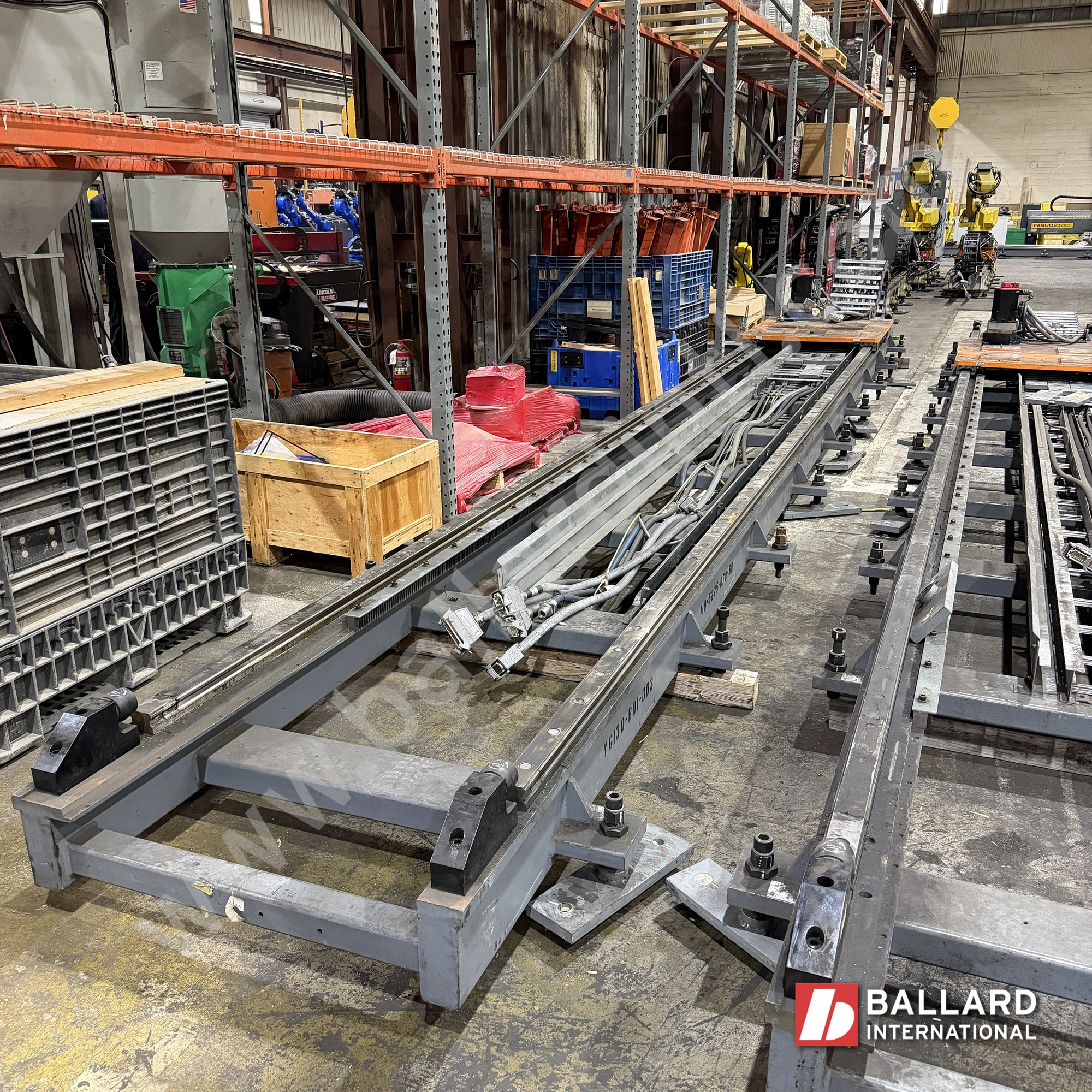 FANUC RTU Gen VI 7th Axis Robot Linear Rail – Standard Duty – 9 Meter