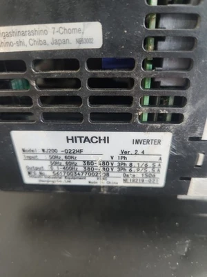 USED Hitachi WJ200-022HF