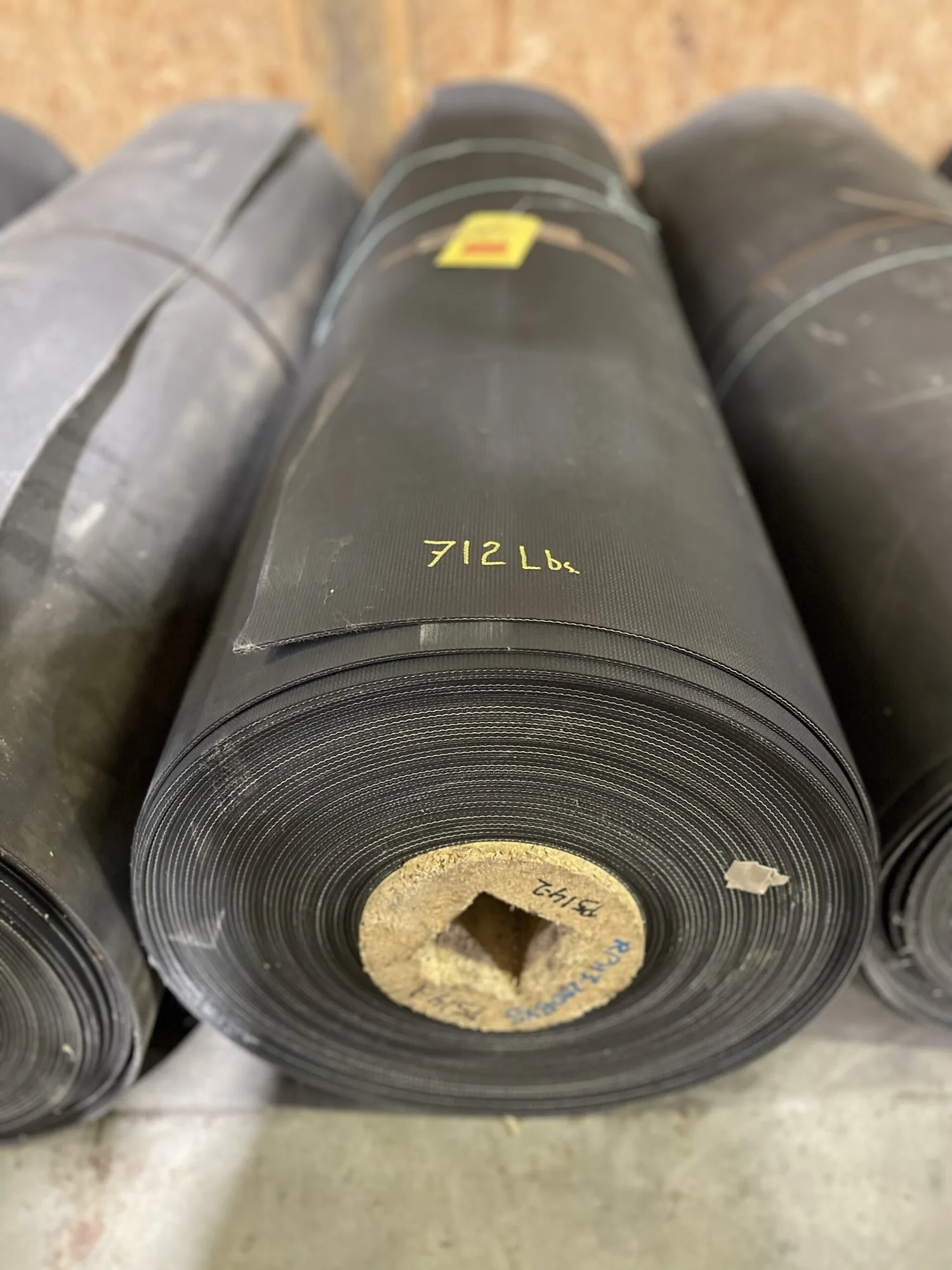 59.5” Smooth Textured PVC Conveyor Belt 135′ x 4mm