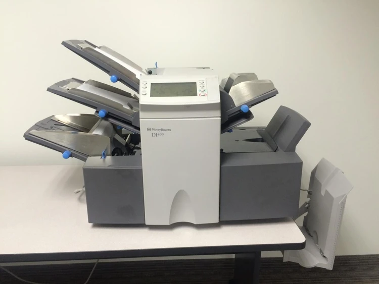 Used Pitney Bowes Pitney bowes DI 400 Mail Folding & Inserting Machines Delaware US | United Machine Co. #1564676