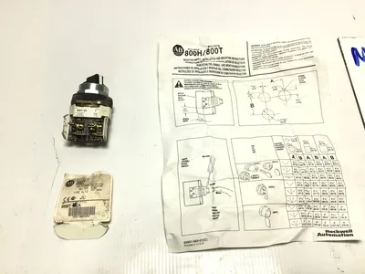 Allen Bradley 800T-H2 Selector Switch 800T-XA Series T Type 4 & 13