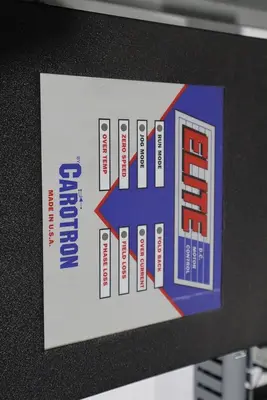 Carotron E06040-000 ELITE D.C. MOTOR CONTROLLER WITH CABINET NEW STOCK S-575