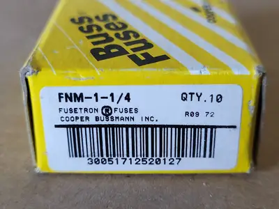 NEW BUSSMANN FNM-1-1/4