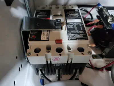5 hp, 600V, 15A, 3-Ph FVNR Starter, Size 1 Bucket for Freedom 2100 MCC Frame