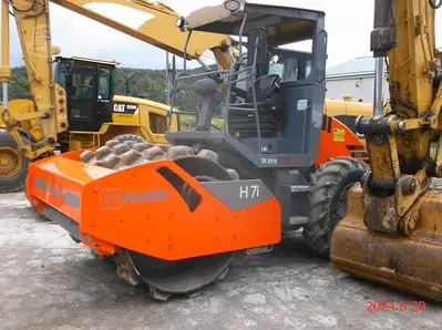 Used 2016 HAMM H7I Single Drum Rollers New York US | Beck Equipment #1509337