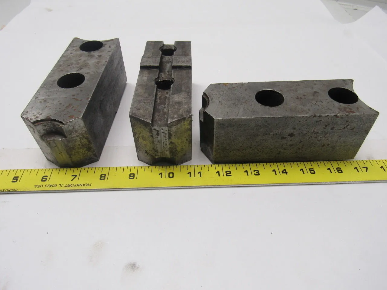 Daco 05-201467 Lathe Chuck Top Jaws 5-1/2" X 2-1/8" X 2" Lot Of 3