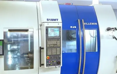 WILLEMIN W518MT CNC Lathes | Toolquip, Inc. (1)