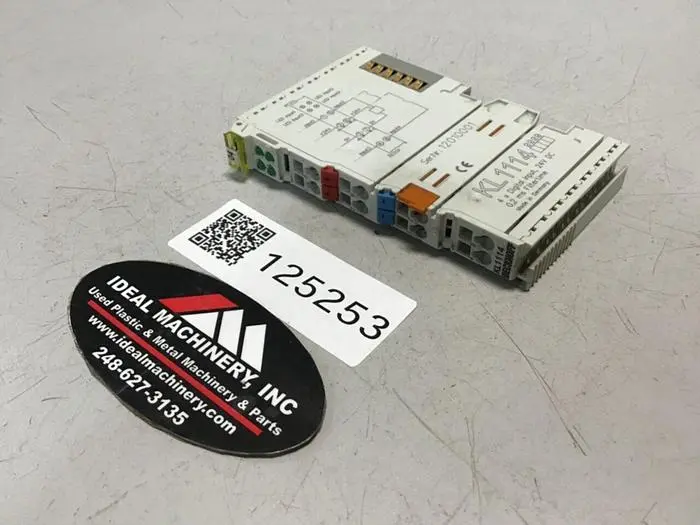 Used BECKHOFF KL1114 Misc Electrical & Power Parts Michigan US | Ideal Machinery #995004