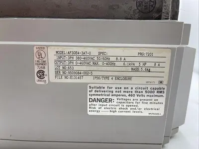 USED SUMITOMO SUMITOMO AF30E4-3A7-U AF-3000