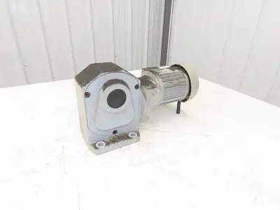 GTR Nissei H2LB-32R-750-T010A Gearmotor 750:1 Ratio 0.1kw 2.3rpm 220V 3PH