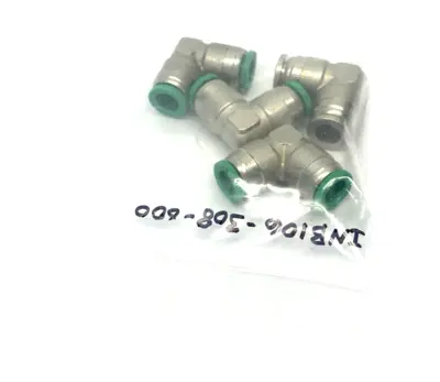 New | in-Stock Numatics Pneumatic Elbow Fitting 3/8" Tube OD Parts (Hydraulics and Pneumatics) Michigan US | Maverick Industrial Sales #1398463