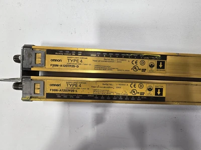 USED OMRON F3SN-A1207P25-D/F3SN-A1207P25-L