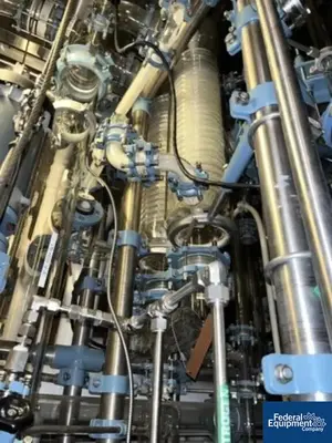 USED BUCHI 107/107 Liter Buchi Kilo Lab Reactor Train System, Glass Lined