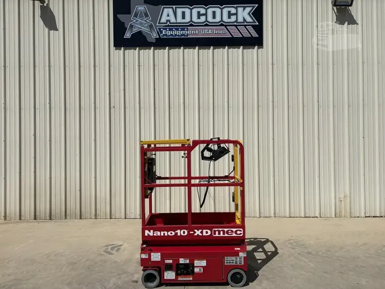 New | in-Stock 2026 MEC NANO10-XD Scissor Lifters Texas US | Adcock Equipment USA #1524595